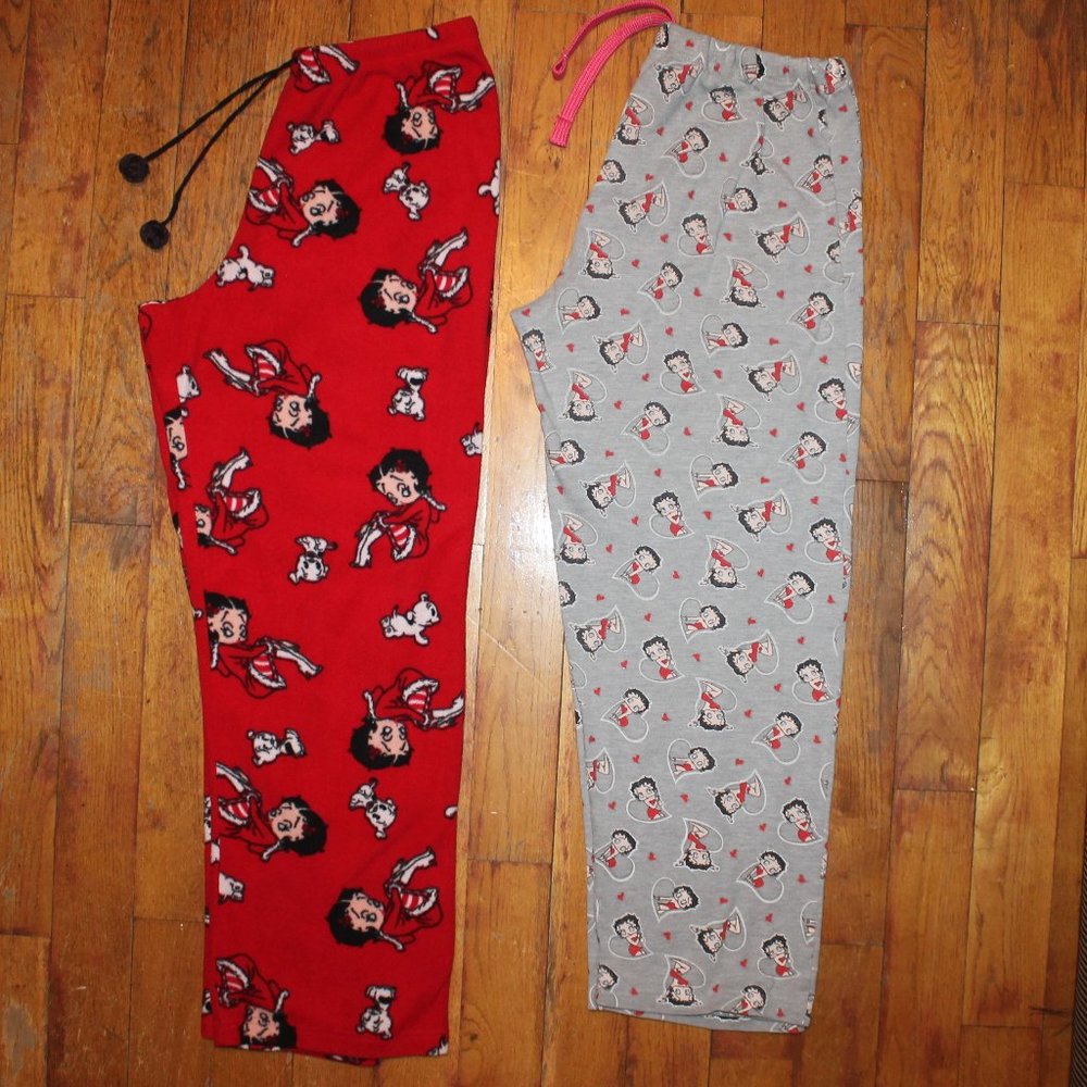 2X 2007 Betty Bop Pajama Pants
